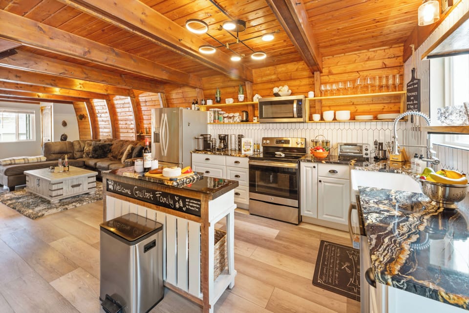 Center Island for Added Counter Space and Storage | Main Level