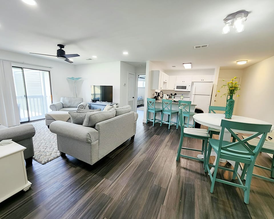 Open and spacious living room