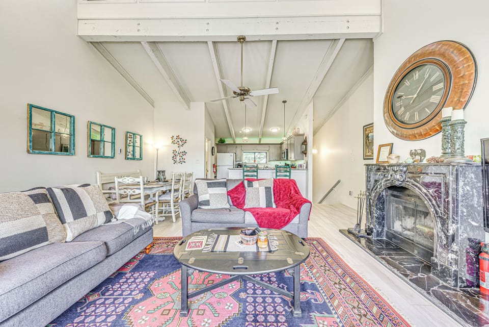 Living Room | Full Sleeper Sofa | 2nd Floor | Interior Stairs Required