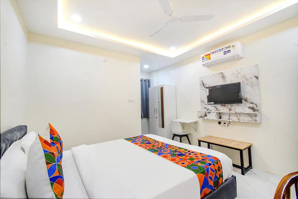 Economy Quadruple Room, City View | Bathroom | Shower, towels, soap