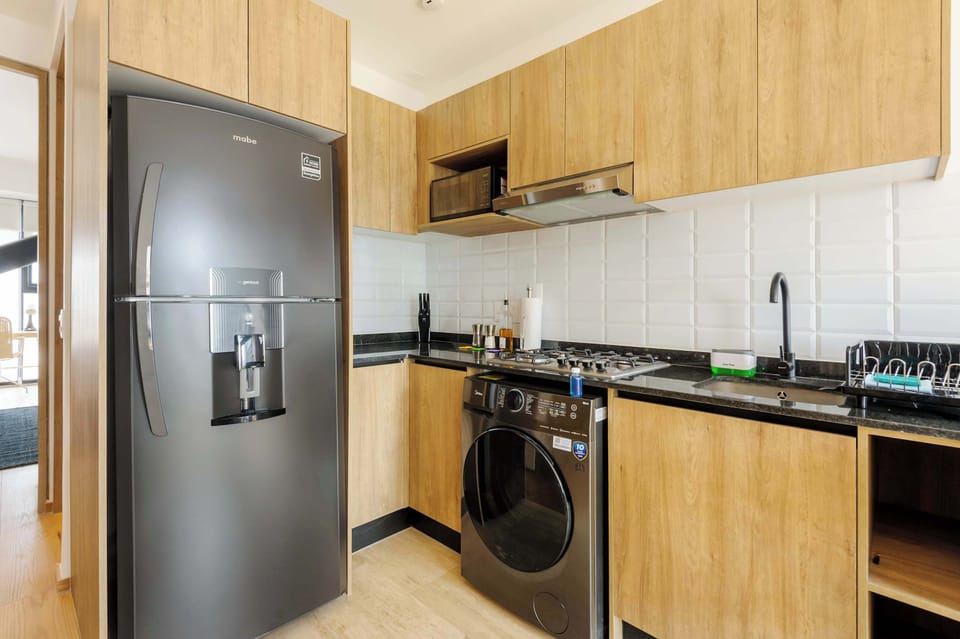 Practical and modern kitchen