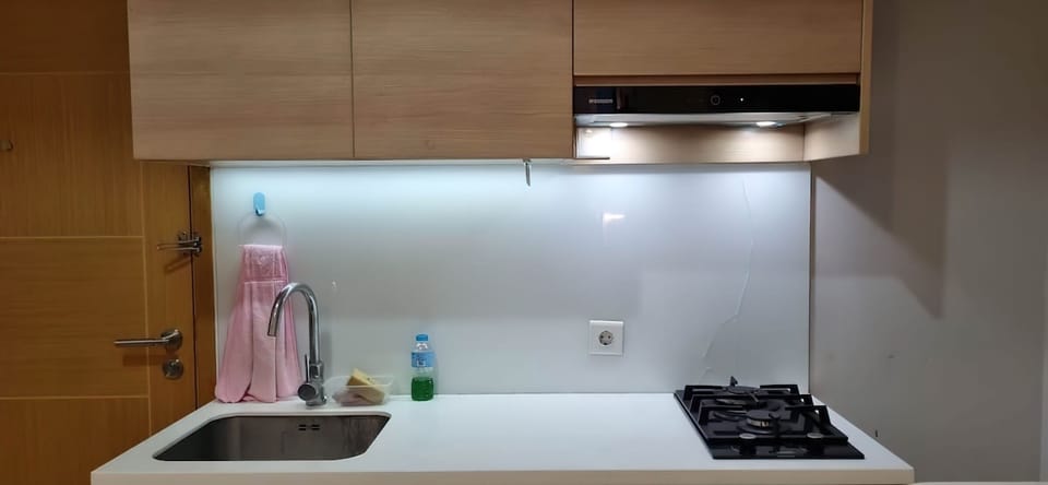 Superior Apartment, 2 Bedrooms, Kitchen, City View | Private kitchen | Fridge, microwave, stovetop, cookware/dishes/utensils