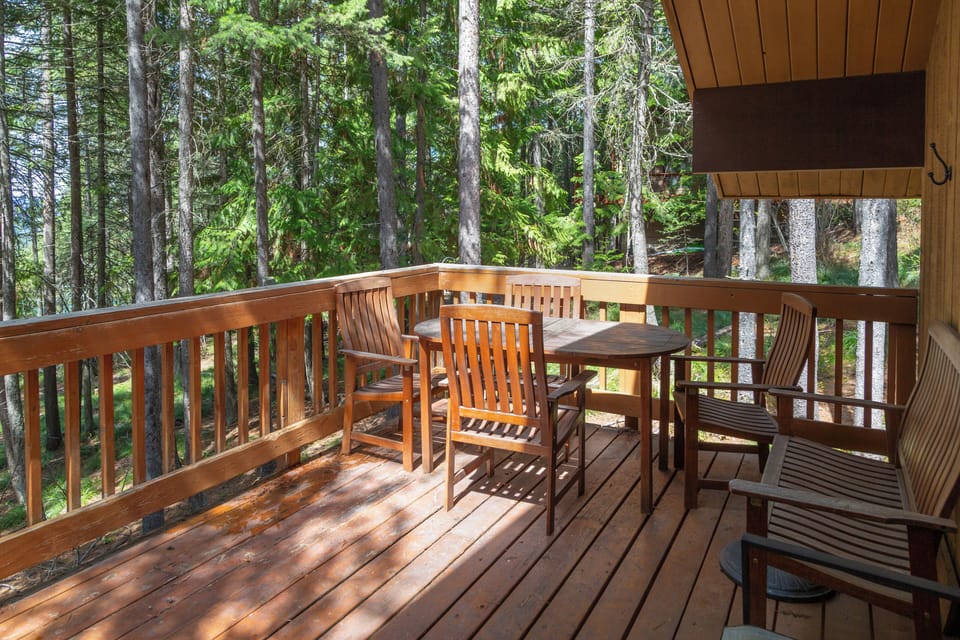 Outdoor Deck with Seating | Exterior