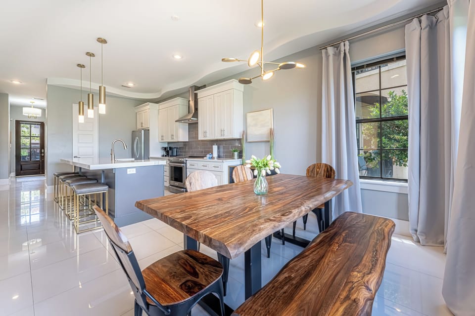 Dining and Kitchen Areas
