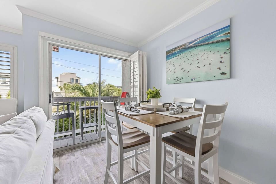 Make mealtime memories together at the dining table, seating 4