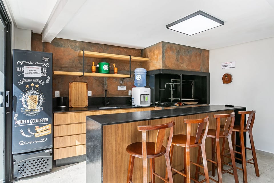Honeymoon House, Jetted Tub, Beach View | Private kitchen | Dining table