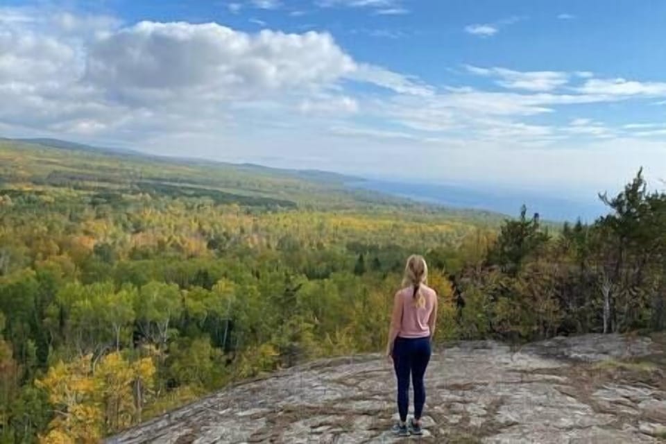 Pincushion overlook is a 2 mile hike from the dome