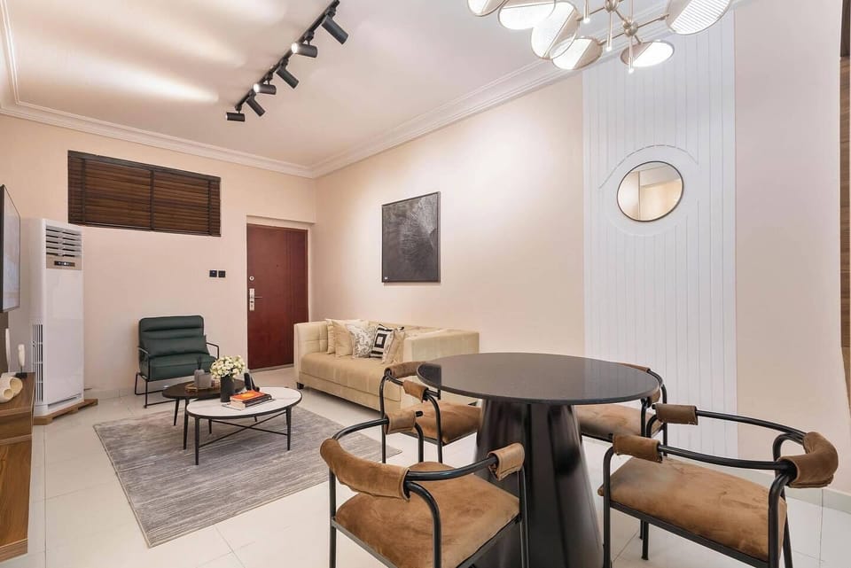 Economy Apartment, Balcony, City View | Dining room