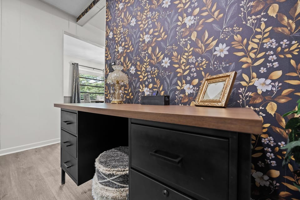 Enjoy the nice touches of a classy atmosphere.