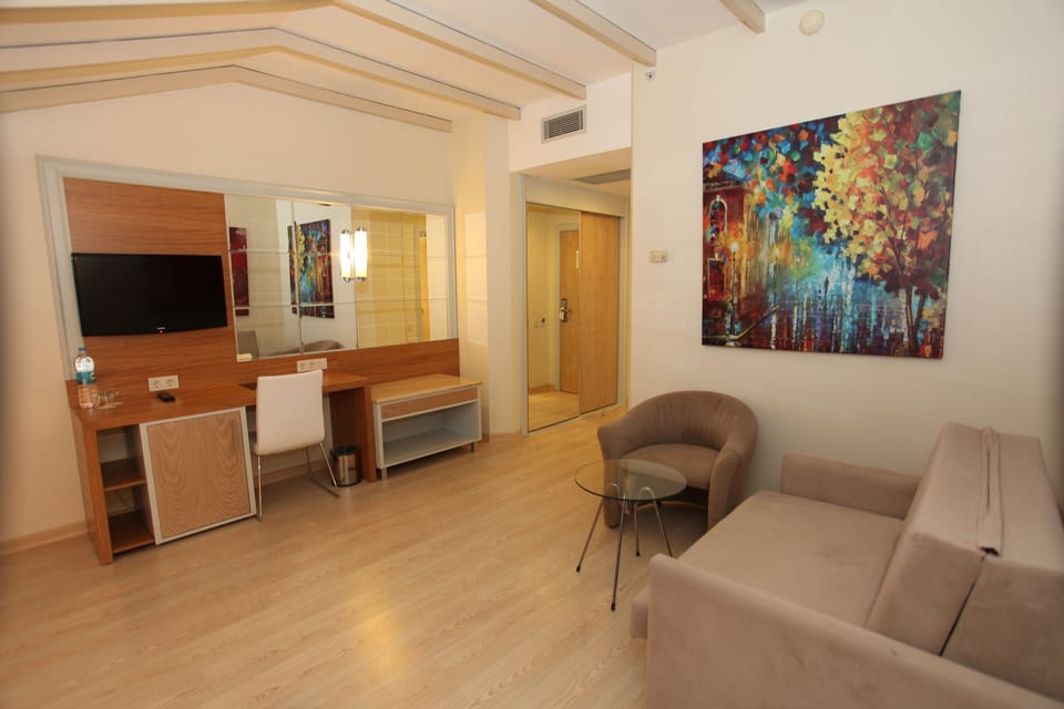 Minibar, in-room safe, desk, iron/ironing board
