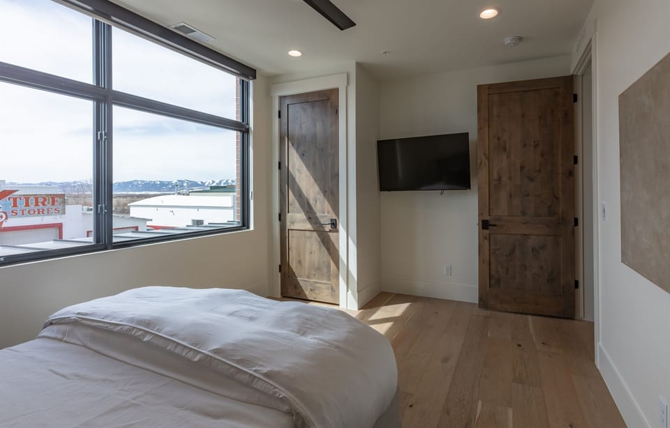 Suite three with views and TV what else do you need