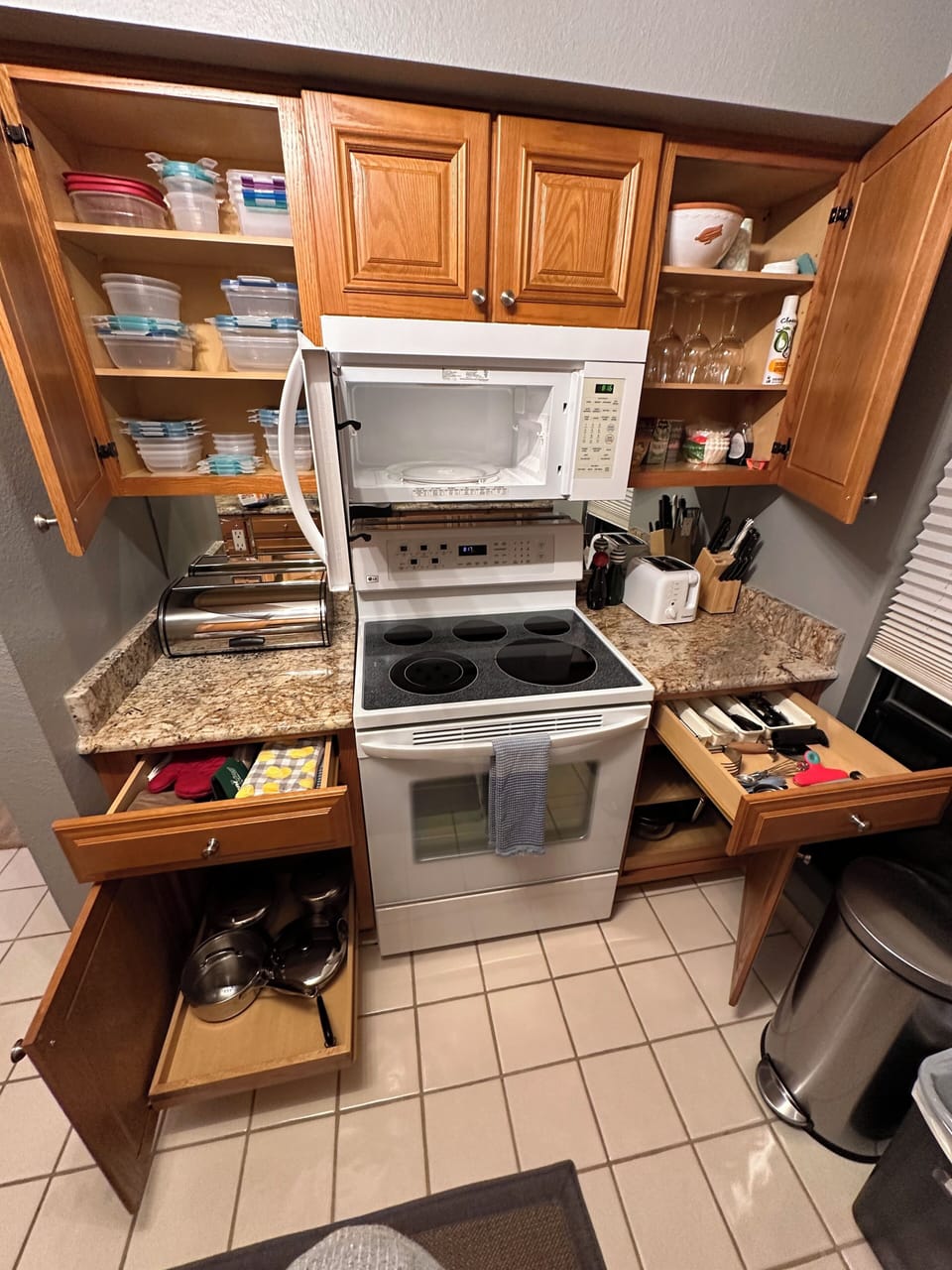 Kitchen with utensils