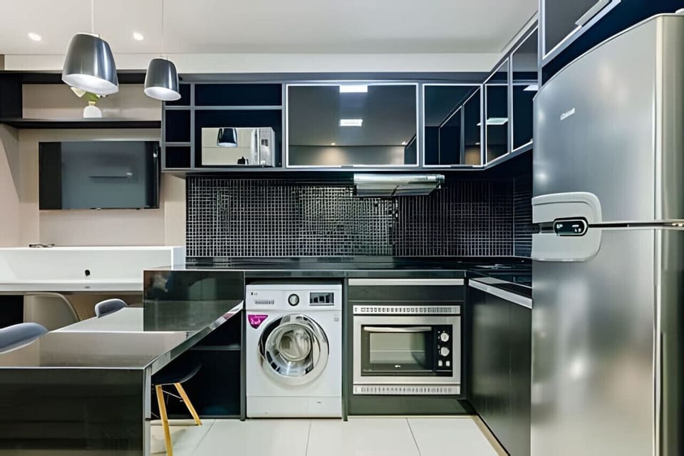 Visão da cozinha.
