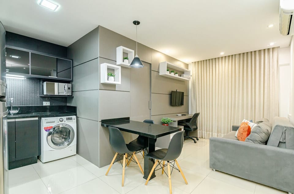 Visão do apartamento.