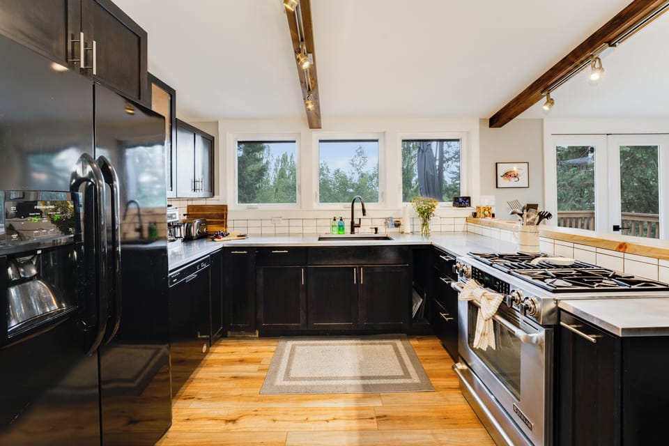 Kitchen is fully equipped with all appliances | Main Level