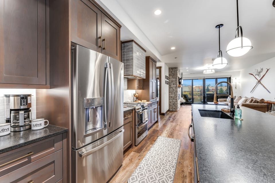 Kitchen offers contemporary sophistication | Main Level