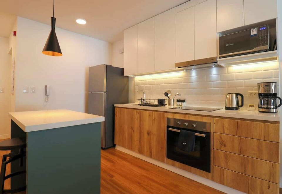Contemporary and functional design in the kitchen
