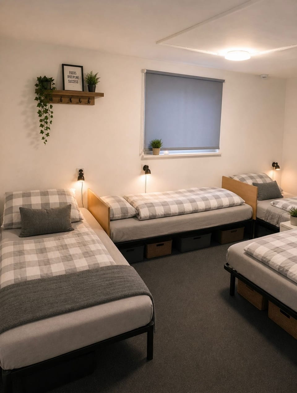 Basic Shared Dormitory (01) | Free WiFi
