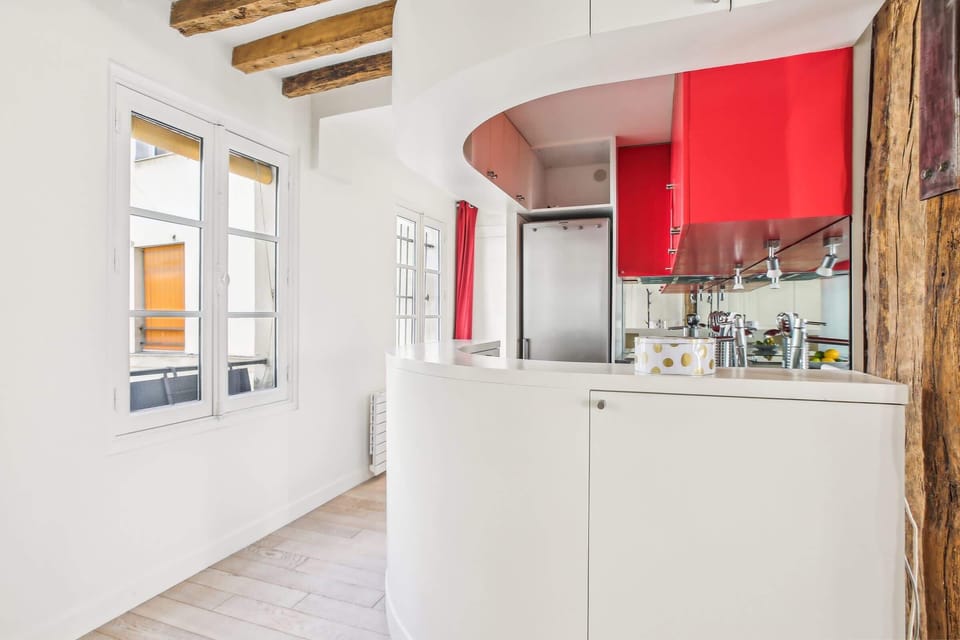 The kitchen 