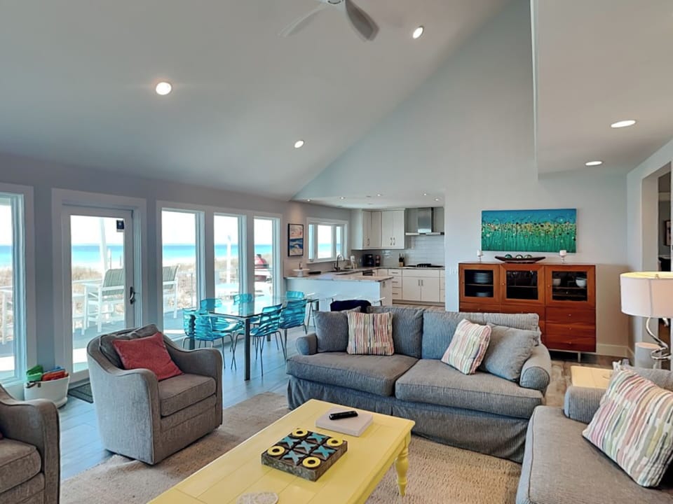 Living Area, First Floor - Sofa Sleeper