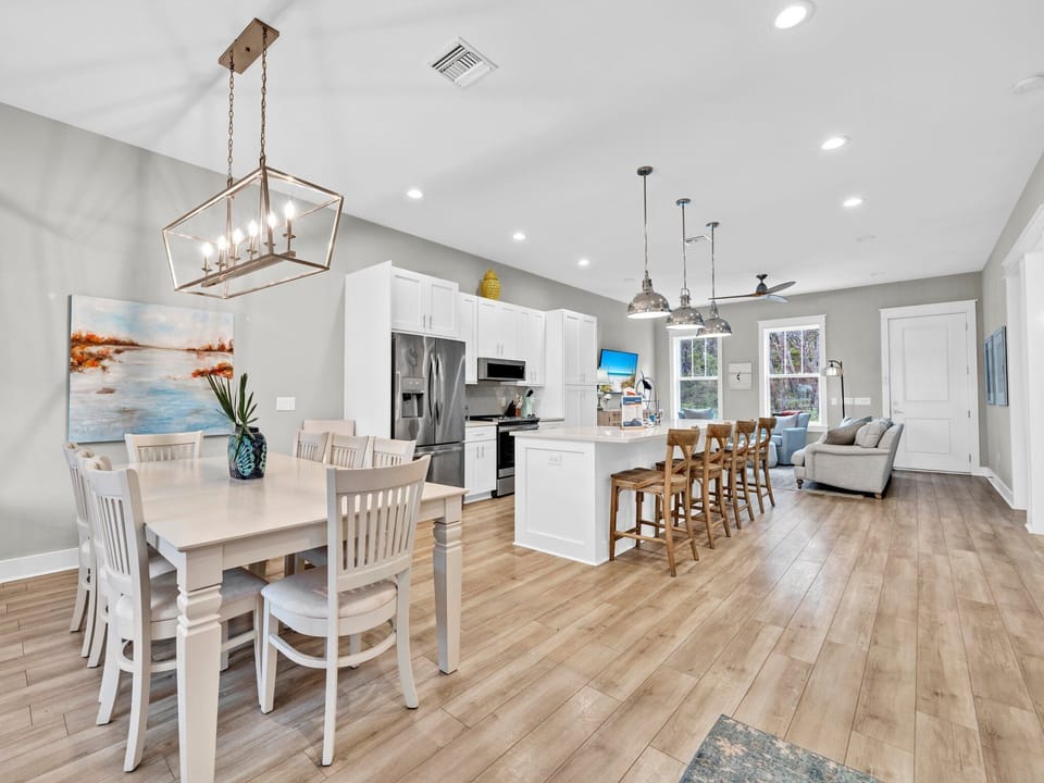 Spacious and open