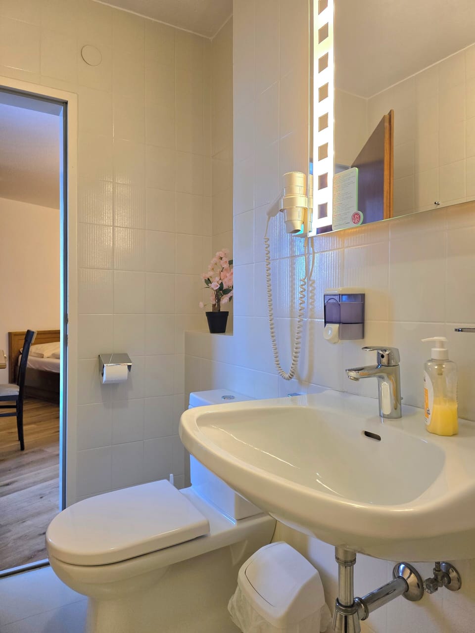 Standard Twin Room | Bathroom | Hair dryer, slippers, towels, soap