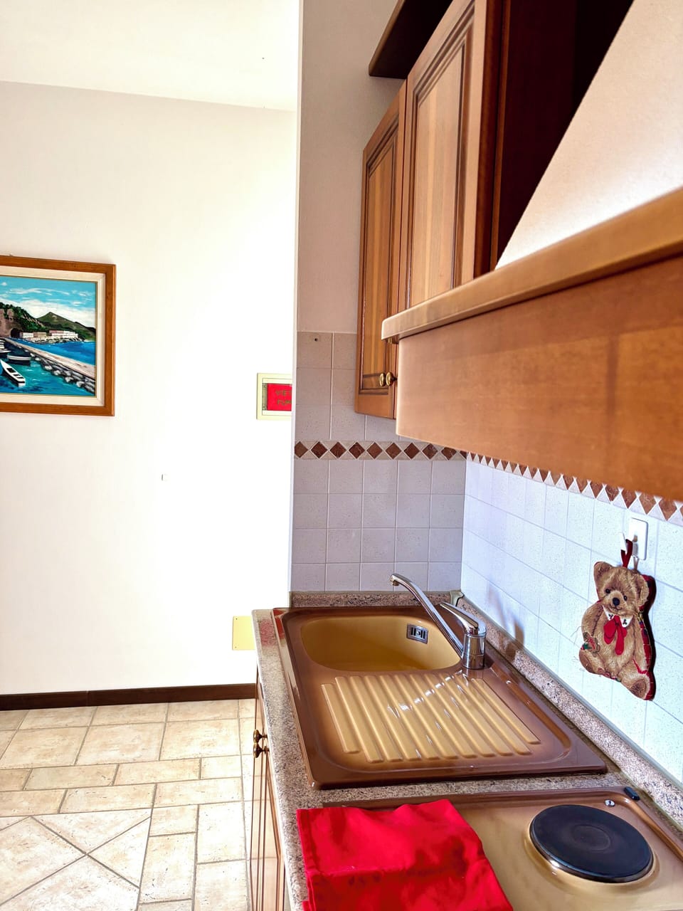 Double Room, Patio, Garden View | Private kitchen