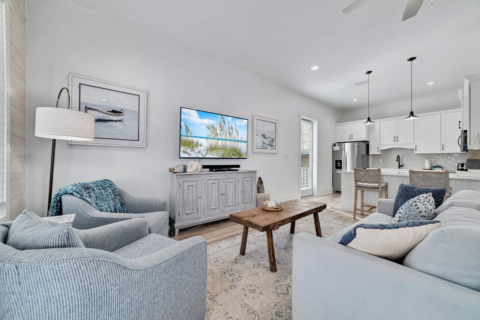 Open an dairy living room