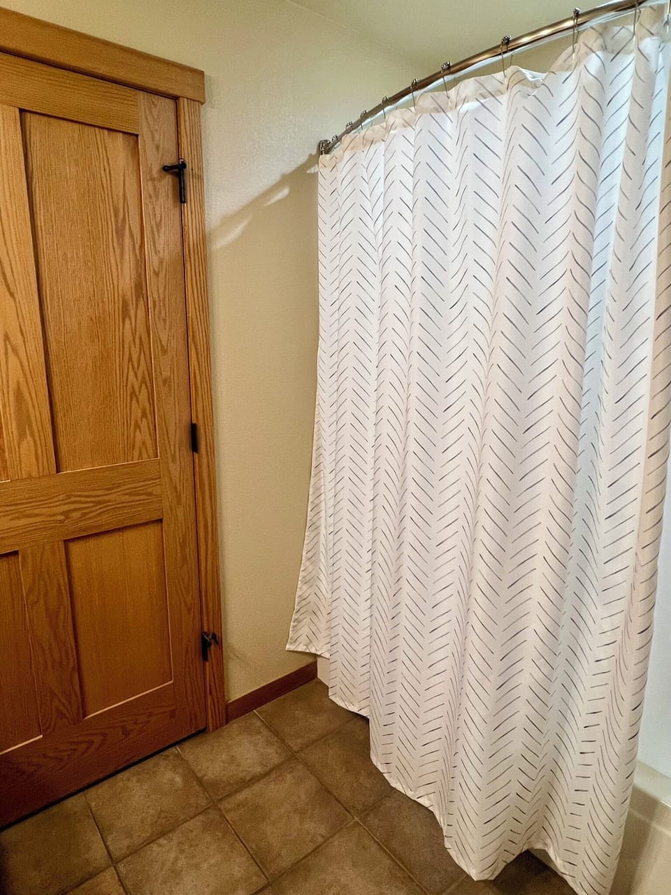 Bunk bed attached bathroom
