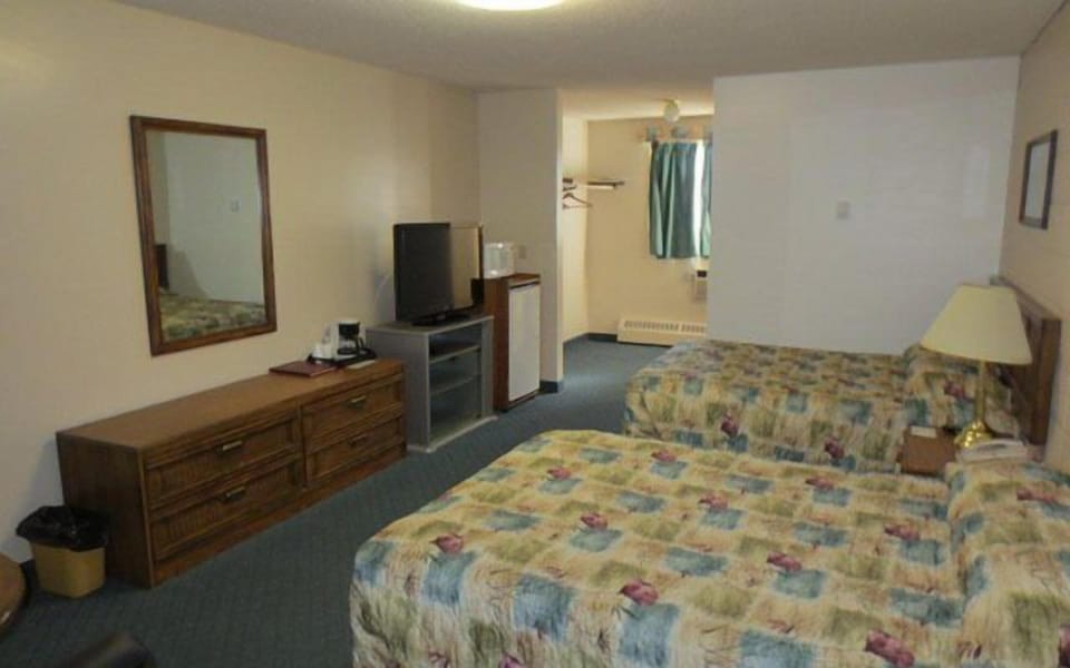 Standard Double Room, 2 Queen Beds | Premium bedding, desk, blackout drapes, free WiFi