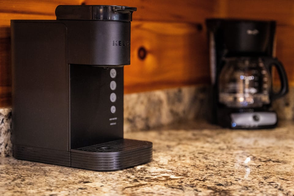 Keurig or classic brew?  You've got both!  Start your mornings your way with two great coffee options.