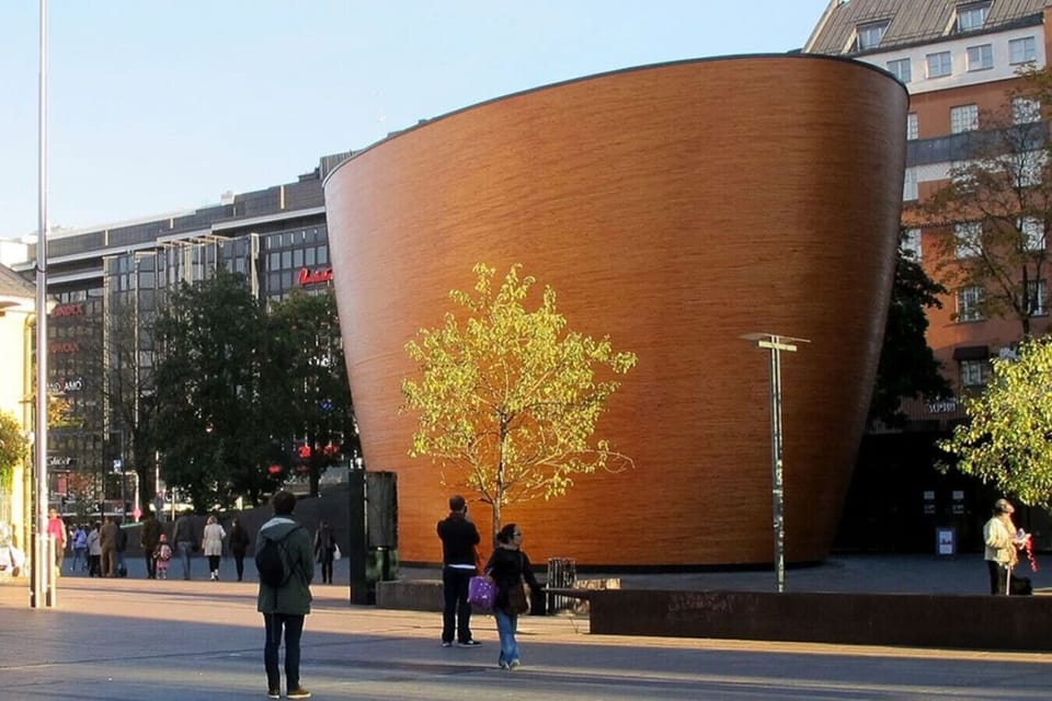 Need a break from the hustle and bustle? Kamppi Chapel is just 13 minutes away—perfect for finding your zen (or just some peace and quiet).
