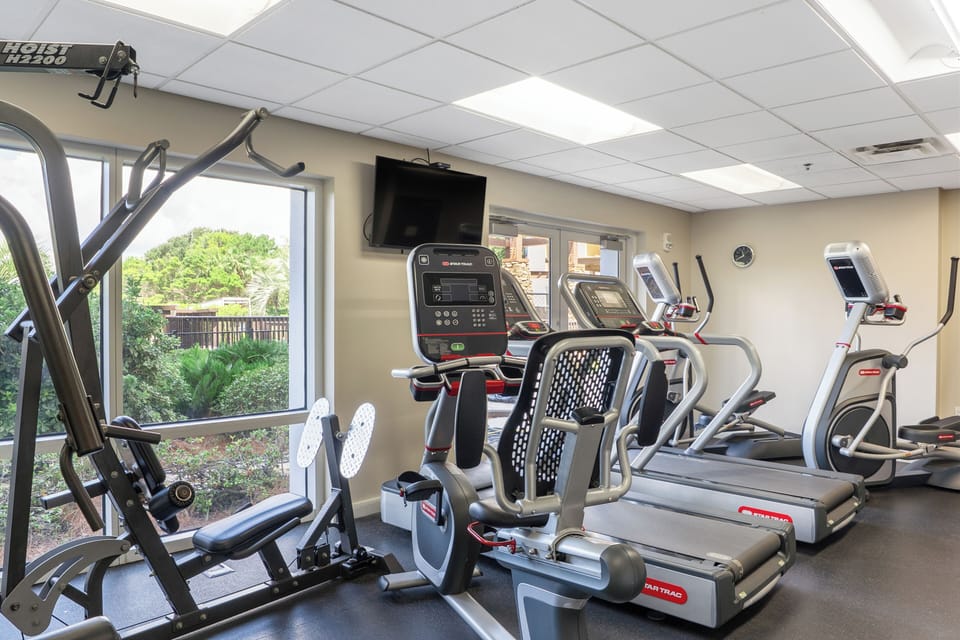 Gym - Sandestine Resort Amenities.