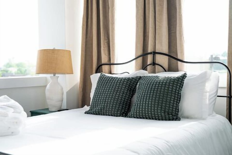 Plenty of natural light when you need it and black out curtains for when you don't