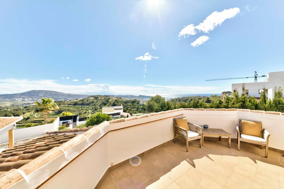 Master bedroom balcony