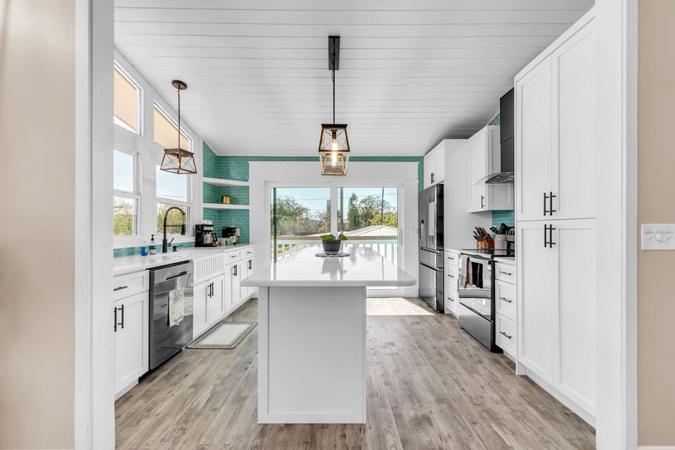 Large Open Kitchen Space