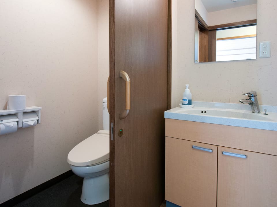 [East Wing] Executive Japanese Room (No WiFi) | Bathroom | Bathtub, spring water tub, slippers, electronic bidet