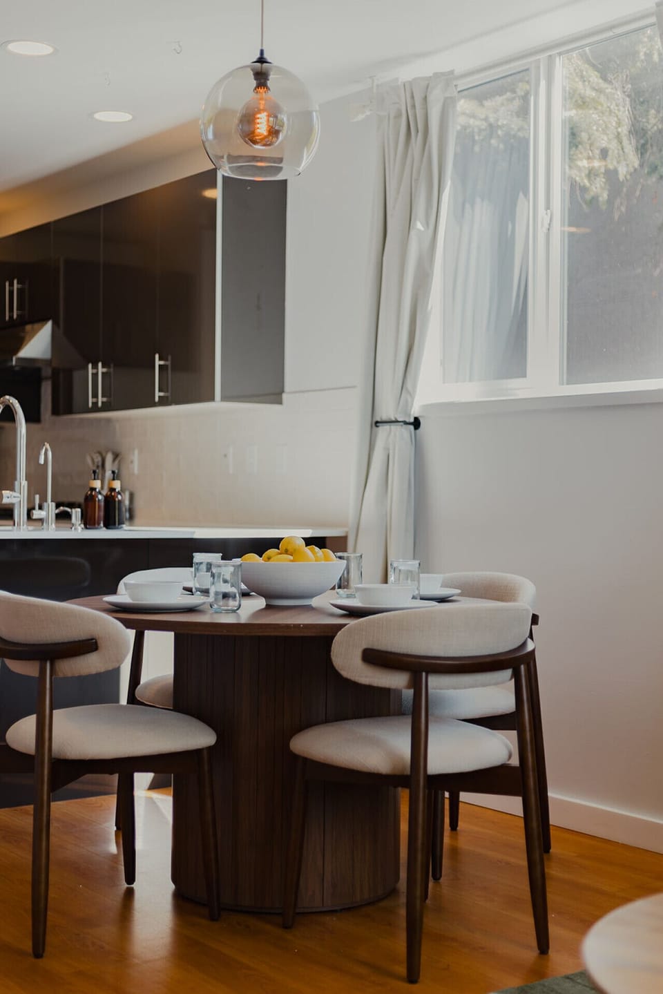 Set for four, ready for more.