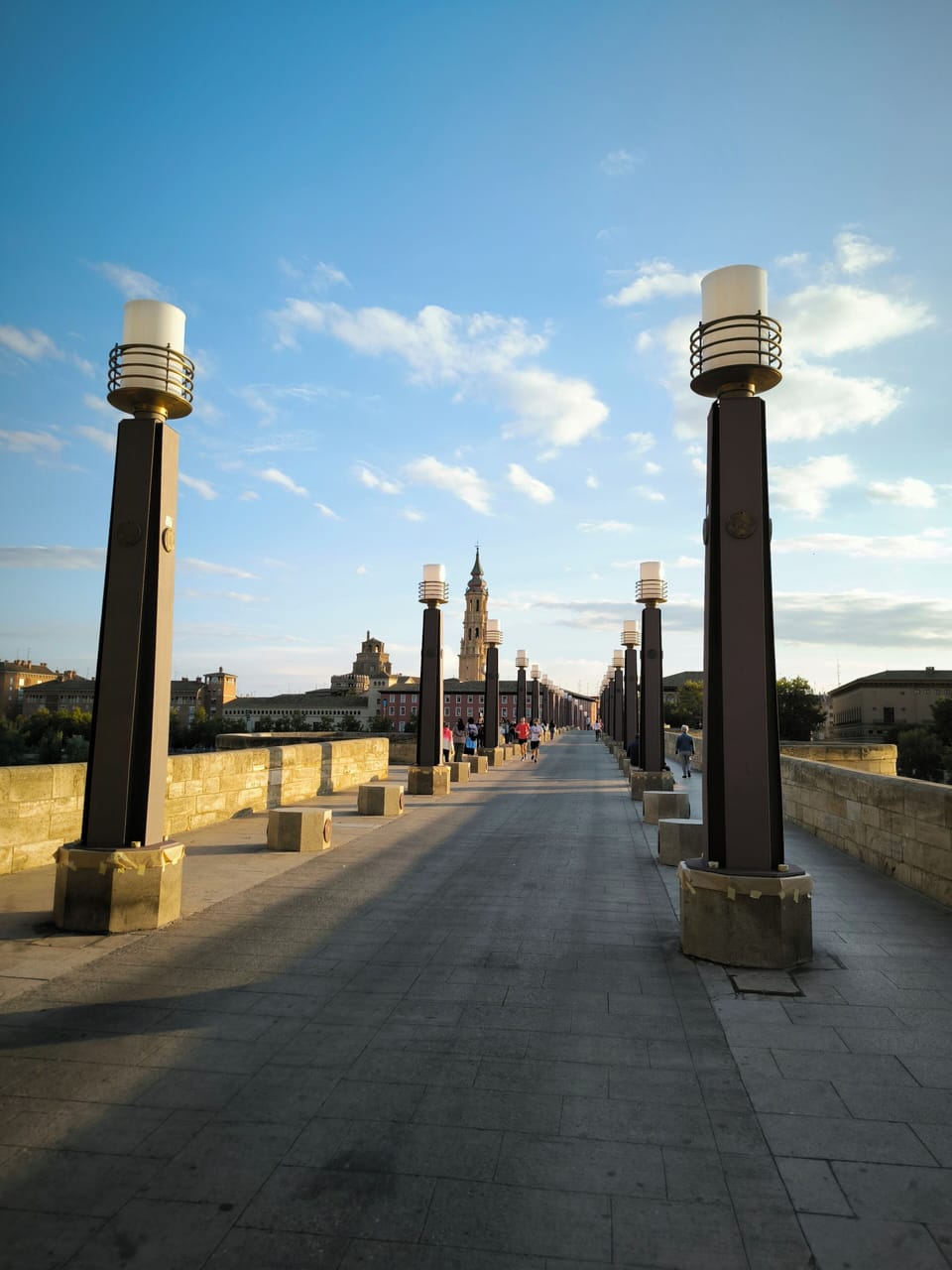 Puente al salir de la casa
