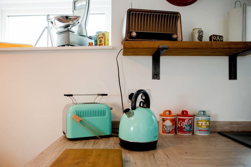 Retro style kitchen design