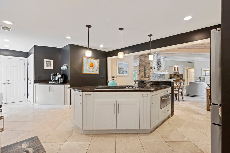 Gourmet Kitchen: Equipped with a gas range to elevate your culinary experience