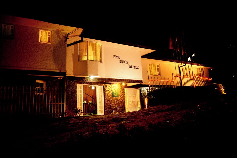 Front of property - evening/night