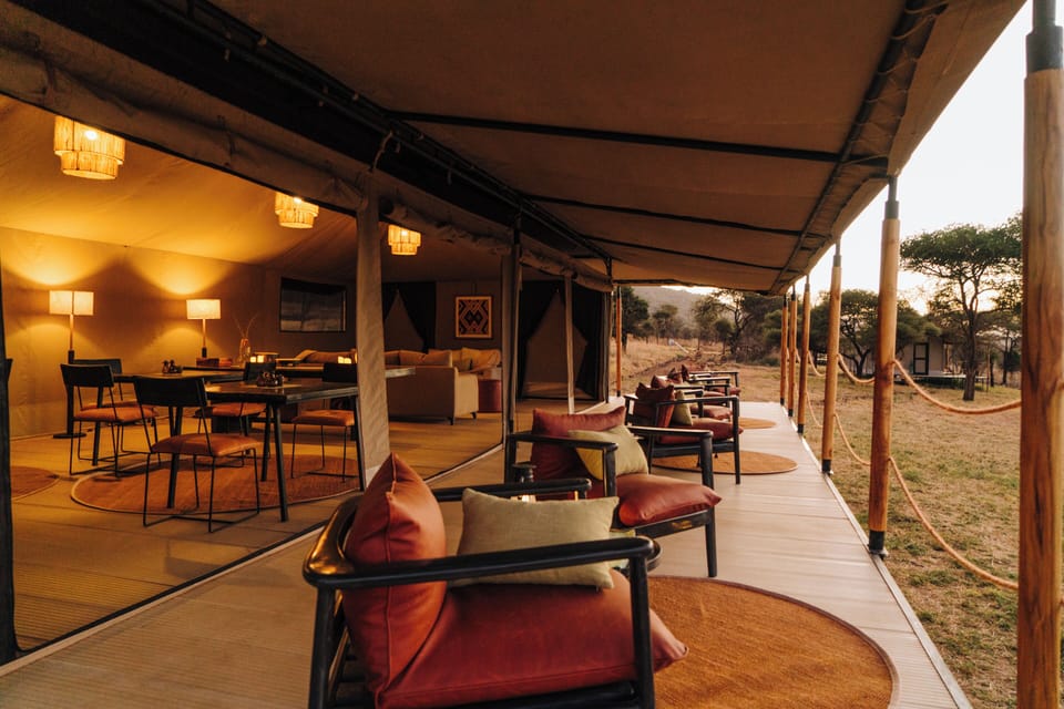 Awali Serengeti Camp Luxury tent in Tanzania