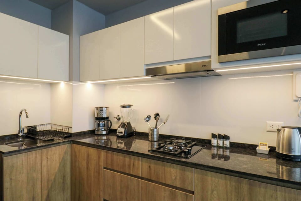 Practical and functional kitchen