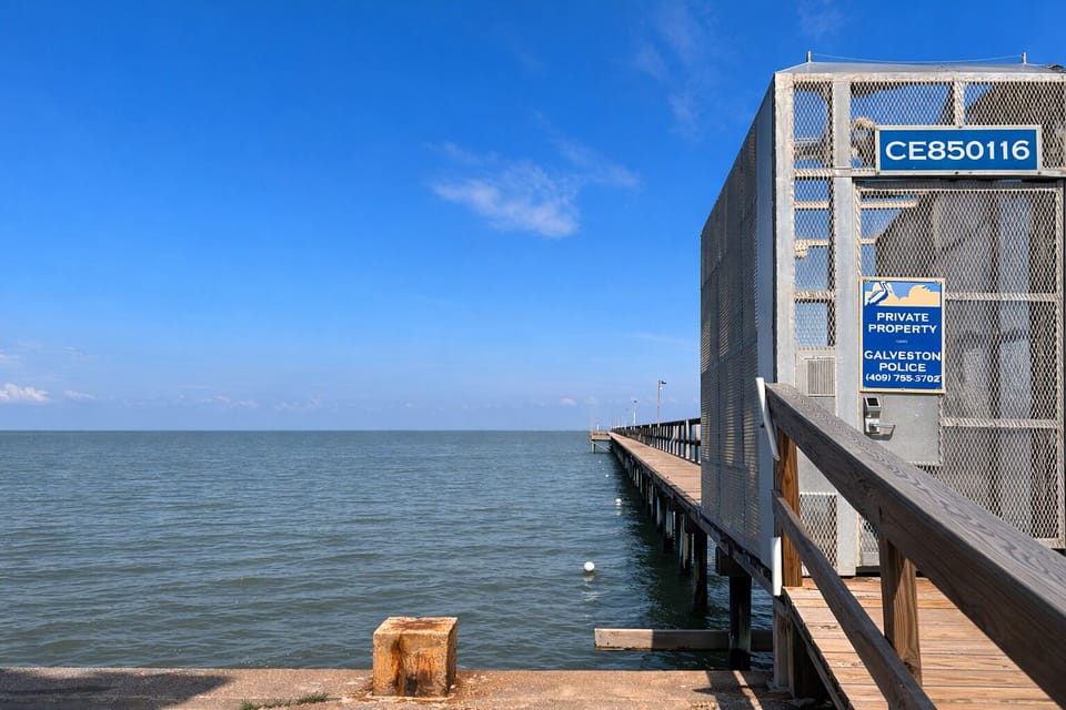 Sea Isle Pier- we provide access card with rental