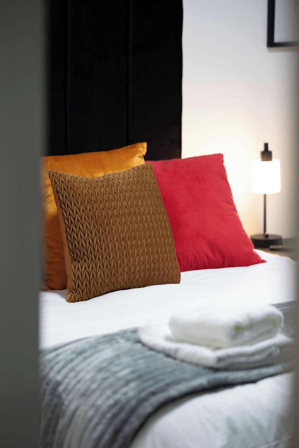 Decorative accents that make the space feel like home