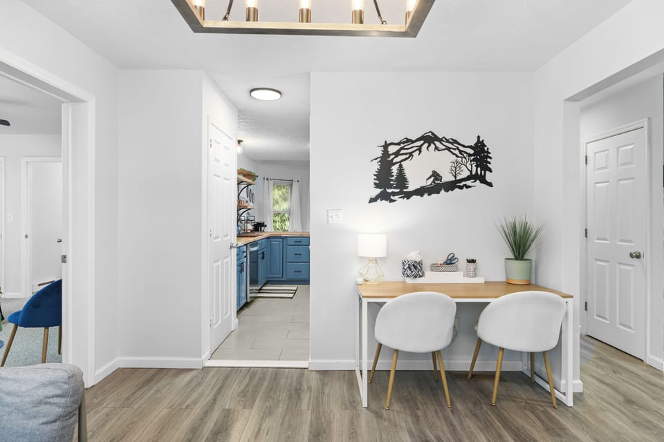For when inspiration hits... or you just need a quiet place to pretend you’re working.