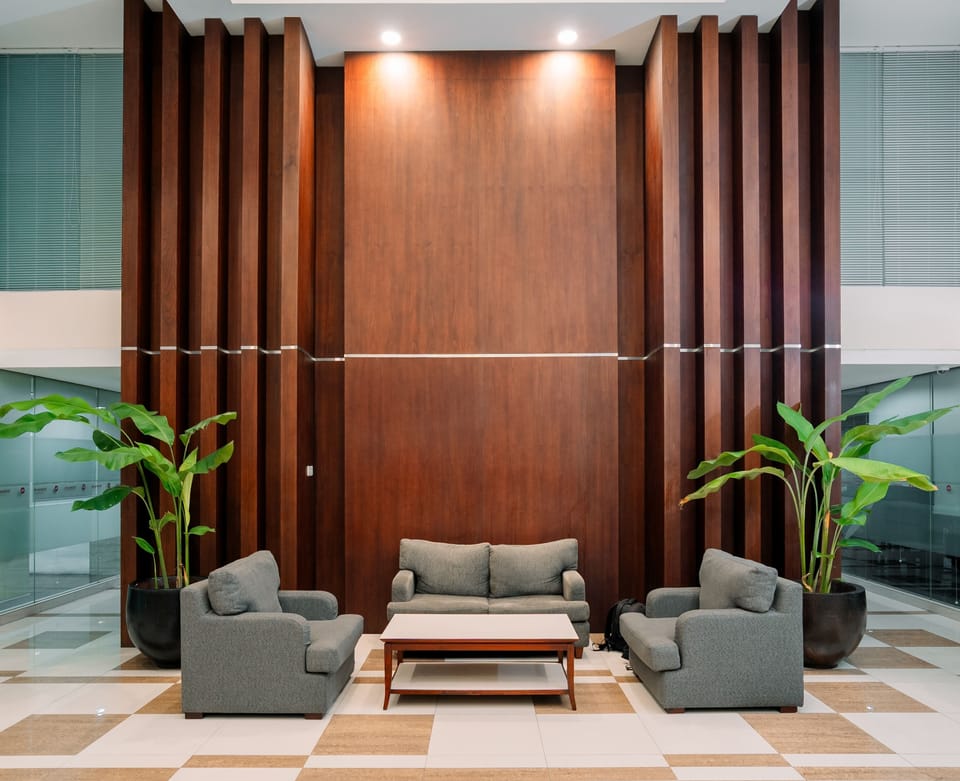 Lobby sitting area
