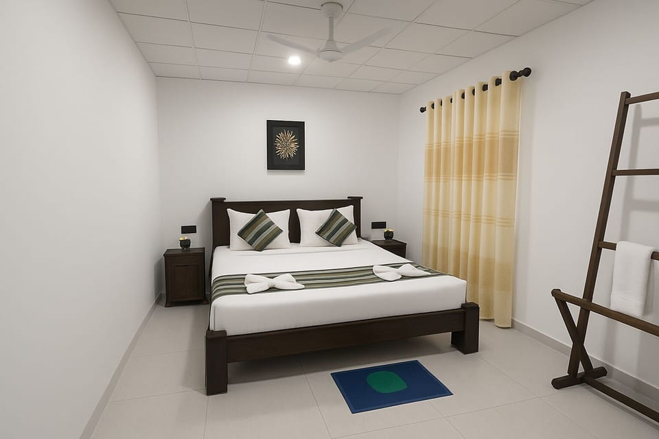 Standard Double Room, 1 Queen Bed | Free WiFi, bed sheets
