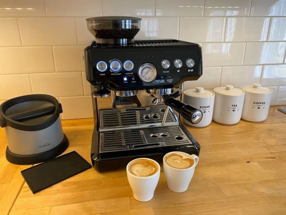Espresso machine for your morning brew - we supply the coffee